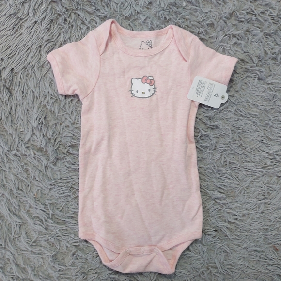 Hello Kitty Other - NWT Hello Kitty light pink onesie/bodysuit, 18 months